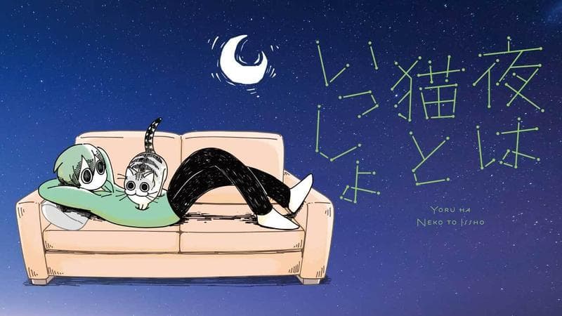 夜は猫といっしょのサムネイル