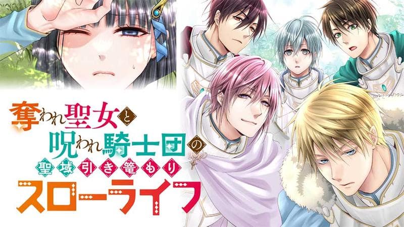 奪われ聖女と呪われ騎士団の聖域引き篭もりスローライフのサムネイル
