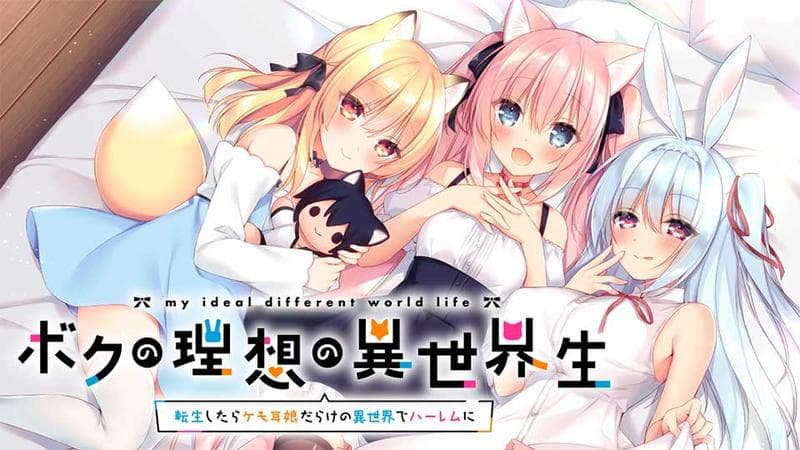 ボクの理想の異世界生活 ~転生したらケモ耳娘だらけの世界でハーレムに~のサムネイル