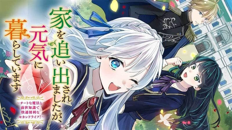 家を追い出されましたが、元気に暮らしています ~チートな魔法と前世知識で快適便利なセカンドライフ!~のサムネイル