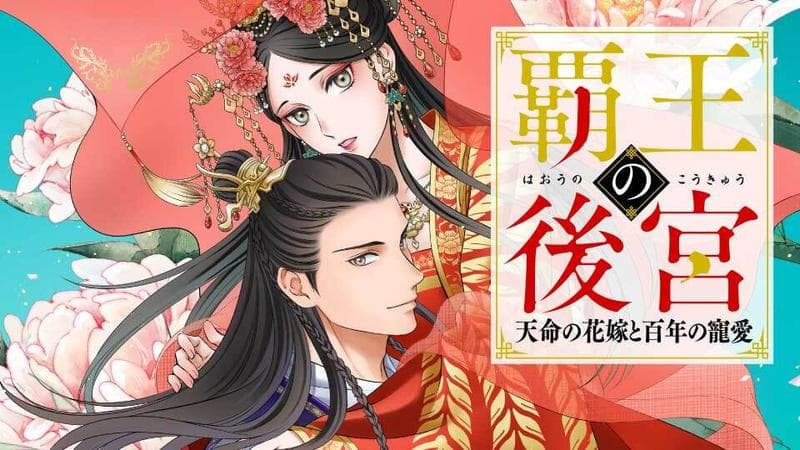 覇王の後宮 天命の花嫁と百年の寵愛の表紙画像
